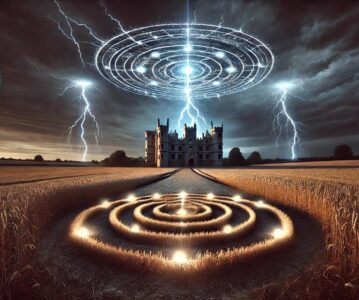 The Oliver’s Castle Incident: Mysterious UFOs Create Crop Circle