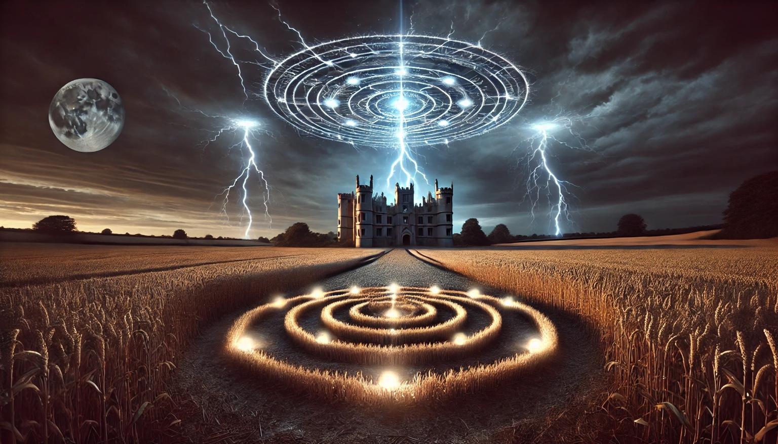 The Oliver’s Castle Incident: Mysterious UFOs Create Crop Circle